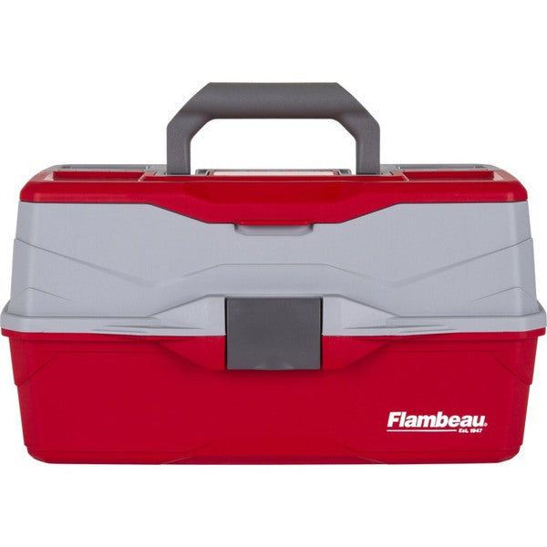Flambeau Classic Tackle Box 3 Tray Red - Sportinglife Turangi
